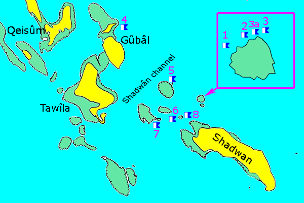 Sites de Gubal, extrait de Dive The Red Sea